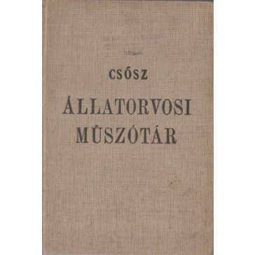 Állatorvosi műszótár