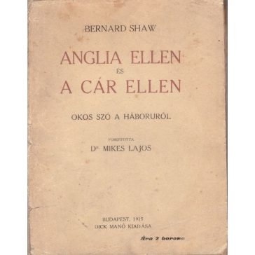 Anglia ellen és a cár ellen