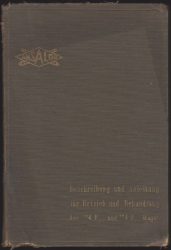 Beschreibung und Anleitung der Betrieb und Behandlung "4 F" und "4 H" Wagen