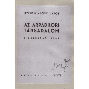 Az árpádkori társadalom
