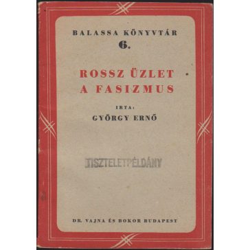 Rossz üzlet a fasizmus