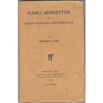 Harci szonettek és egyéb háborús költemények