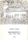 Brennbergbánya 1753 - 1793 - 1953