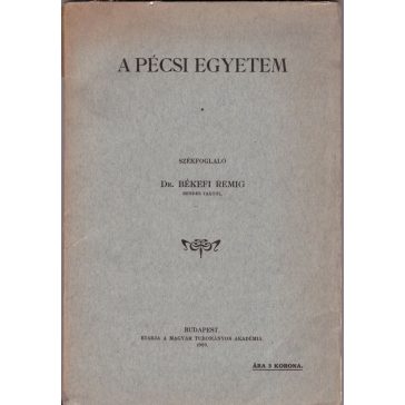 A Pécsi Egyetem