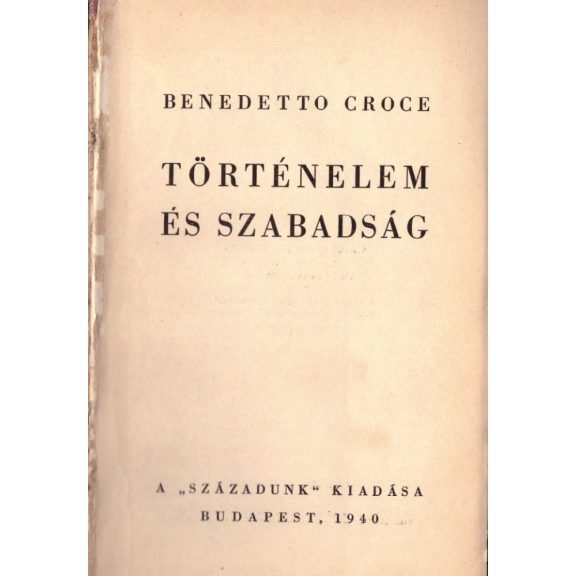 Történelem és szabadság