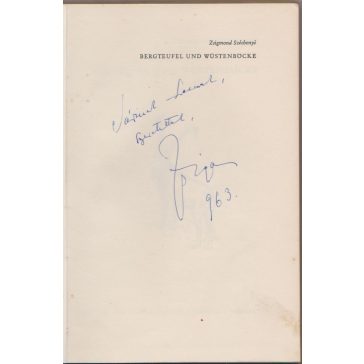 Bergteufel und Wüstenböcke