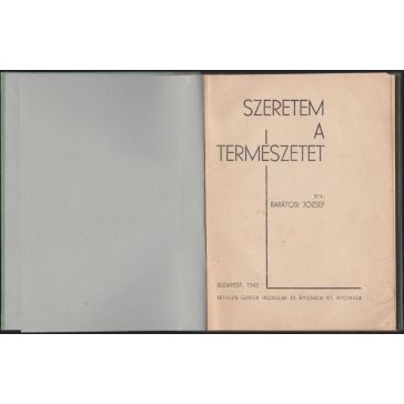 Szeretem a természetet