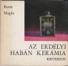 Az erdélyi habán kerámia