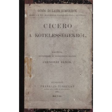 Cicero a kötelességekről