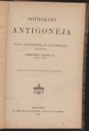 Sophokles Antigonéja
