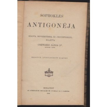 Sophokles Antigonéja