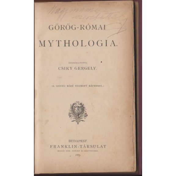 Görög-római mythologia
