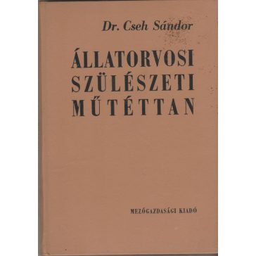 Állatorvosi szülészeti műtéttan