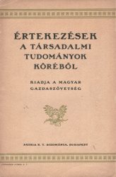 Értekezések a társadalmi tudományok köréből