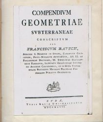 Compendium geometriae subterraneae