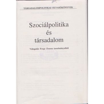 Szociálpolitika és társadalom