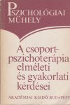   A csoport-pszichoterápia elméleti és gyakorlati kérdései