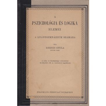 A pszichológia és logika elemei 