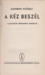 A kéz beszél