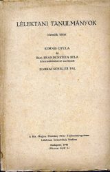 Lélektani tanulmányok : 7. kötet