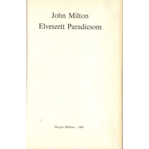 Elveszett Paradicsom