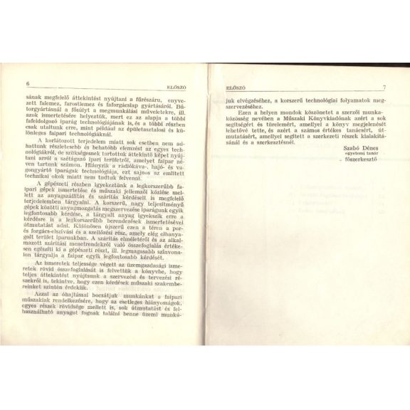 Faipari Kézikönyv 1963