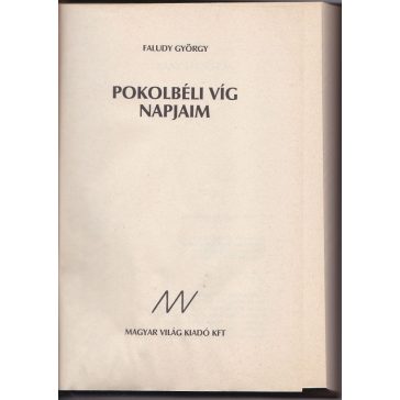 Pokolbéli víg napjaim