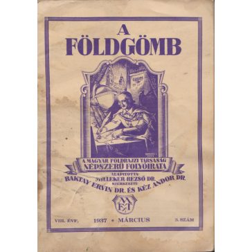 A Földgömb VIII. évf. 1937 március 3. szám