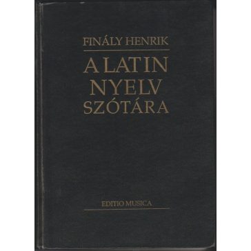 A latin nyelv szótára