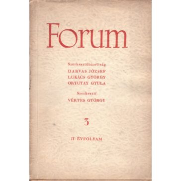 Forum II. évfolyam 3. 1947 március