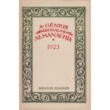 A Könyv - A Genius irodalmi almanachja 1923