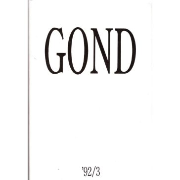   Gond Filozófiai Esszéfolyóirat I. évf. 3. szám 1992. dec.