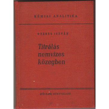 Titrálás nemvizes közegben