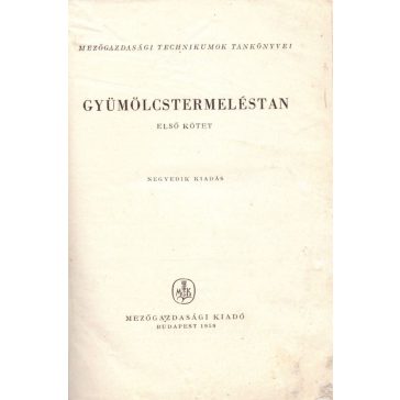 Gyümölcstermeléstan