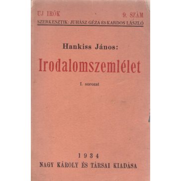 Irodalomszemlélet I. sorozat