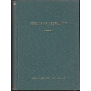 Geodéziai kézikönyv I-II.