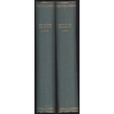 Geodéziai kézikönyv I-II.