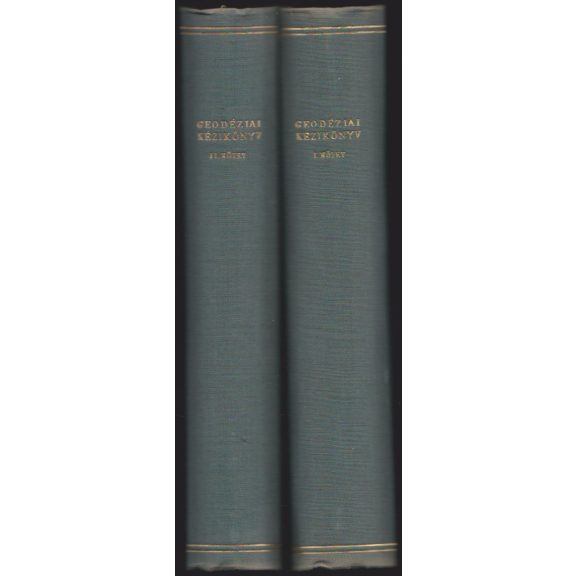 Geodéziai kézikönyv I-II.