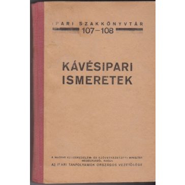 Kávésipari ismeretek