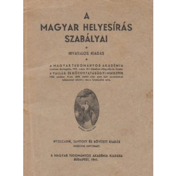 A magyar helyesírás szabályai