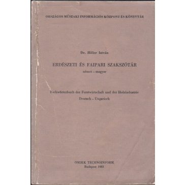 Erdészeti és faipari szakszótár