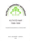 Kutatói nap 1998-1999