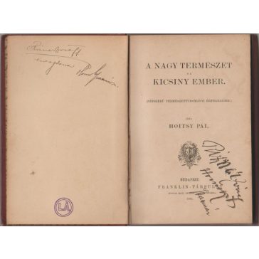 A nagy természet s a kicsiny ember