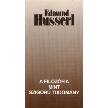 A filozófia mint szigorú tudomány