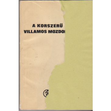 A korszerű villamos mozdony