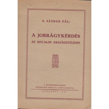 A jobbágykérdés az 1832/36-os országgyűlésen