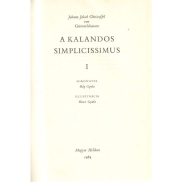 A kalandos Simplicissimus I-II.