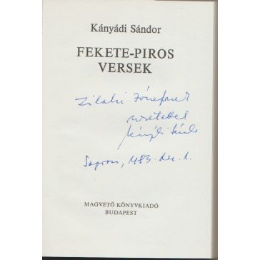 Fekete-piros versek