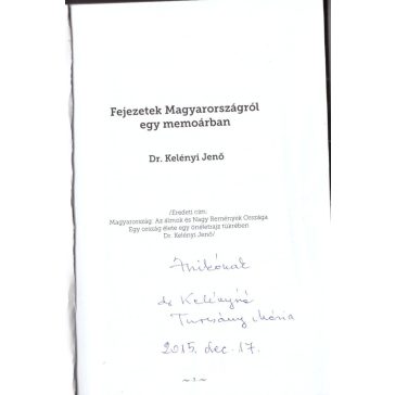 Fejezetek Magyarországról egy memoárban