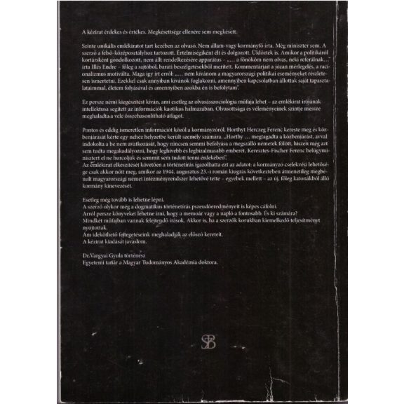 Fejezetek Magyarországról egy memoárban